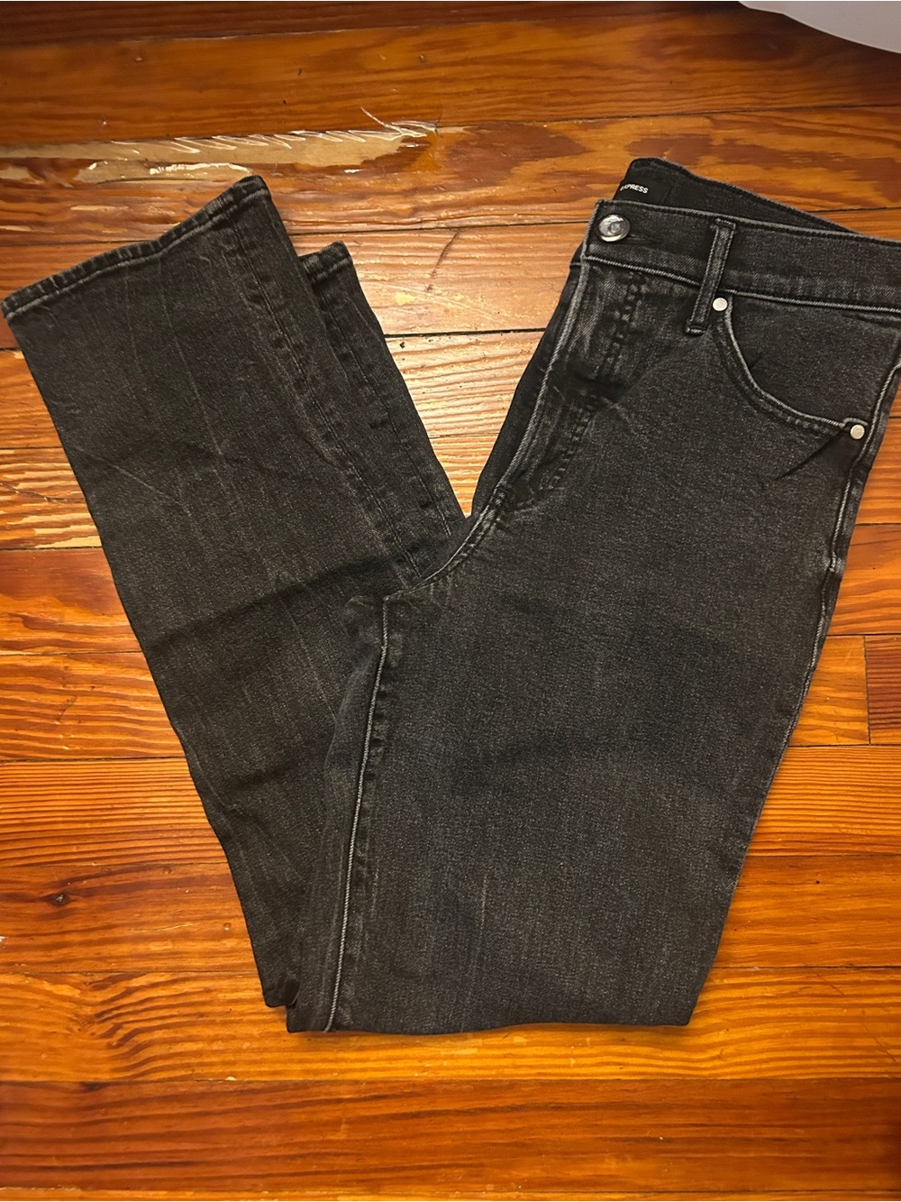 Women’s Black Denim Jeans - Classic Straight Fit